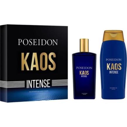 I.ESPAÑOL POSEIDON KAOS INTENSE EDT 100ML+GEL 250 ML