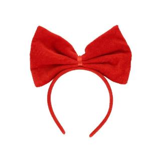 DIADEMA LAZO ROJO 12X14 CM