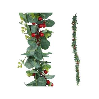 GUIRNALDA FRUTOS ROJOS 160 CM