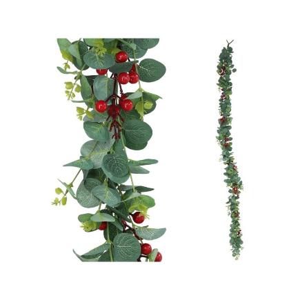 GUIRNALDA FRUTOS ROJOS 160 CM