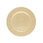 BAJOPLATO RELIEVE FLOR 33X33X1.8 CM DORADO