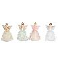 ANGEL DECORADO ELIA 4 LED 4 SRT 22X22X36 CM