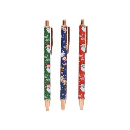BOLIGRAFO METAL XMAS DISPLAY 14 CM SURT