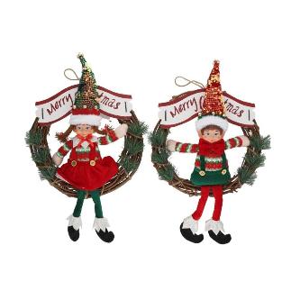 FIG XMAS PUERTA 31X6X51 CM 2 STD