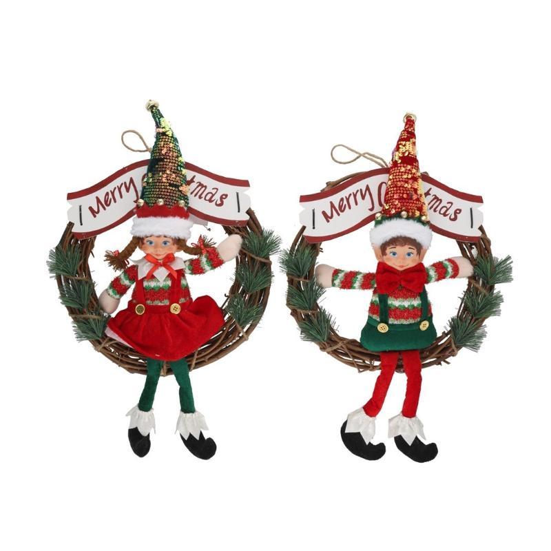 FIG XMAS PUERTA 31X6X51 CM 2 STD