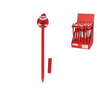 BOLIGRAFO 19 CM DECO SANTA CLAUS