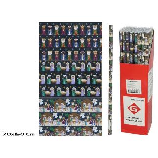 PAPEL REGALO ORIENTE 70X150 CM 3 SURT