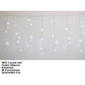 CORTINA EXT 160 LEDS FRIA 8 FUNC 500CM
