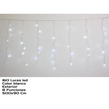 CORTINA EXT 160 LEDS FRIA 8 FUNC 500CM
