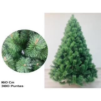 PINO NAVIDAD VERDE 160 CM 380 PUNTAS