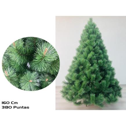 PINO NAVIDAD VERDE 160 CM 380 PUNTAS