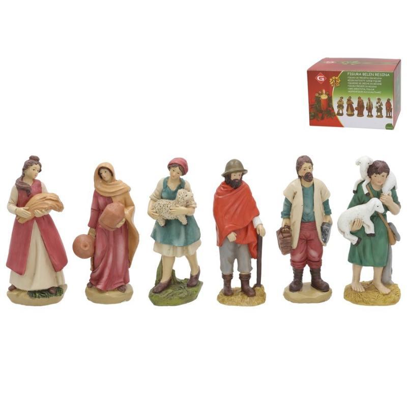 FIGURA BELEN RESINA 6.5X6X15 CM