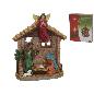 ESCENA ANUNCIACION NAVIDAD 18X6X21.5 CM