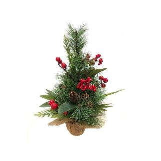 ARBOL DEC LORHYS 47 CM ROJO