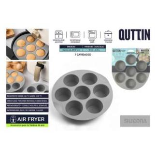 MOLDE SILICONA 7 HUECOS AIR FRYER QUTTIN