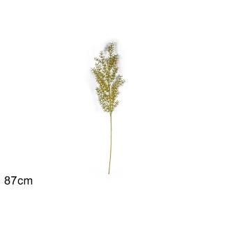 RAMA DECORACION PURPURINA 87 CM ORO