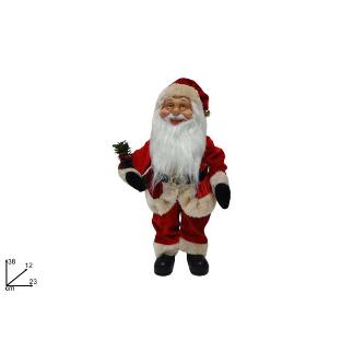 PAPA NOEL CON RAMAS Y PIÑAS