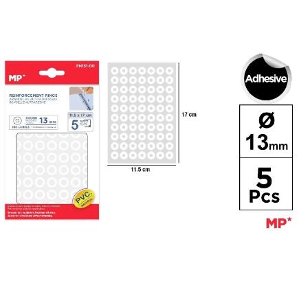 ARANDELAS AUTOADHESIVAS 13 MM 350 UDS
