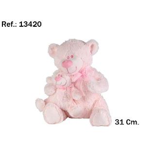 OSO ROSA MAMA 31 CM