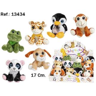SURT ANIMAL OJOS GRANDES 17 CM