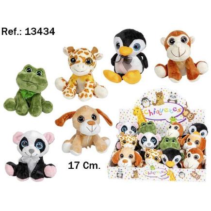 SURT ANIMAL OJOS GRANDES 17 CM