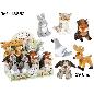 ANIMALES BOSQUE 19 CM DISP EN 6 MODELOS