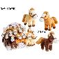 CABALLOS 20 CM DISPON EN 3 MOD SURT