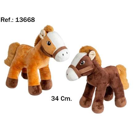 CABALLOS 34 CM DISPON EN 2 MOD SURT