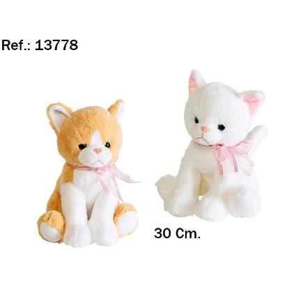 GATO PILI 30 CM 2 COLORES