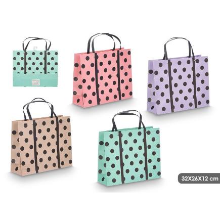 BOLSA ASA LUNARES SURT 4 COL 32X26X12 CM