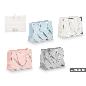BOLSA ASA PUNTOS RELIEVE SURT 4 COL 23X18X10 CM