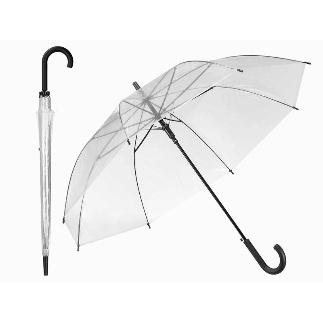 PARAGUAS PLASTICO NEGRO 58 CM