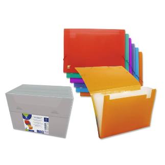 PP CARPETA FUELLE 12 B TRANSP. COL SURT.