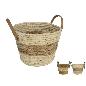 CESTO C/ASAS TRICO 24X24X18/24 CM 2 SURT