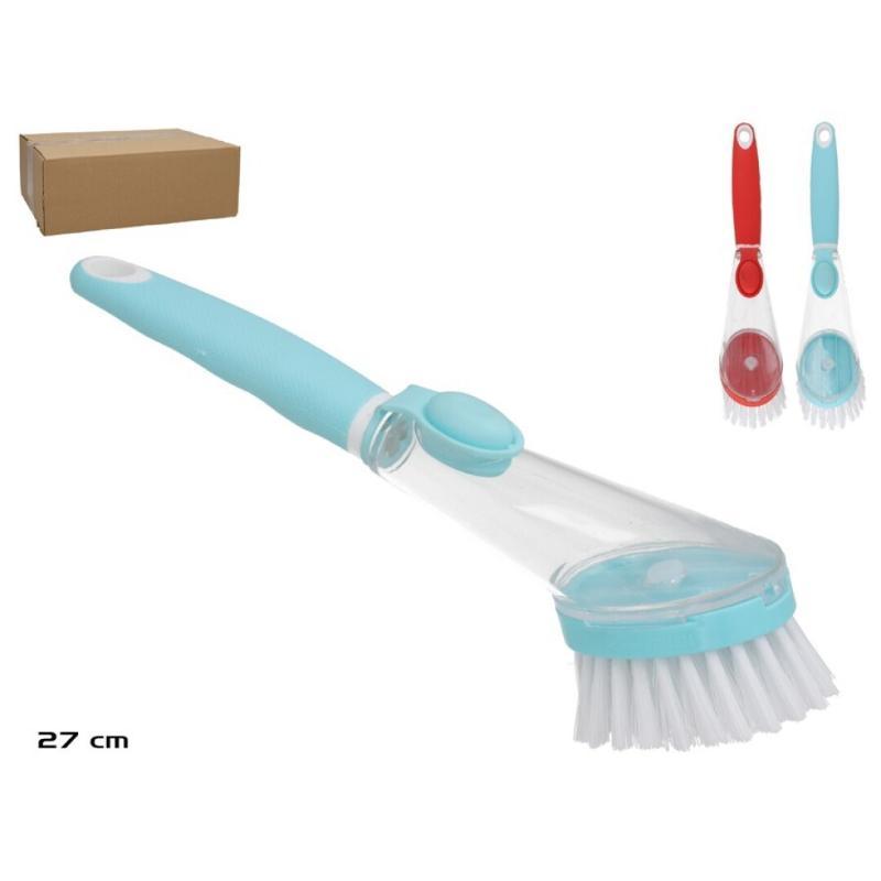 CEPILLO CON DISPENSADOR 27 CM