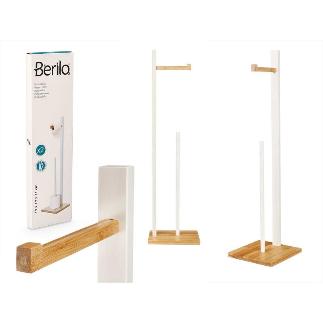 PORTARROLLO BAMBU BLANCO