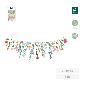 GUIRNALDA FLORAL 3M CARTON 22 PIEZAS FSC MIX 70 %