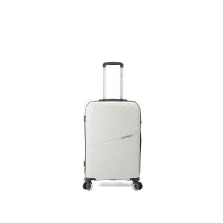 MALETA TROLLEY 50 CM 3 PP 4 RUEDAS DOBLES BLANCO