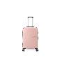 MALETA TROLLEY 50 CM 3 PP 4 RUEDAS DOBLES CORAL