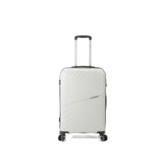 MALETA TROLLEY 60 CM 3 PP 4 RUEDAS DOBLES BLANCO