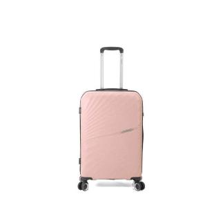 MALETA TROLLEY 60 CM 3 PP 4 RUEDAS DOBLES CORAL