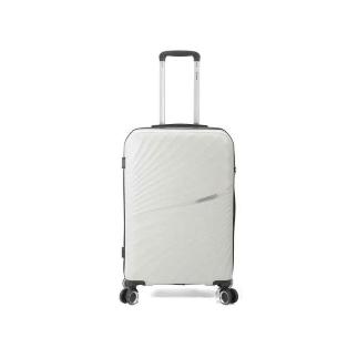 MALETA TROLLEY 70 CM 3 PP 4 RUEDAS DOBLES BLANCO