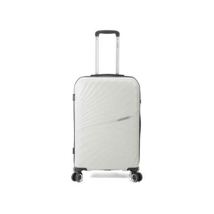 MALETA TROLLEY 70 CM 3 PP 4 RUEDAS DOBLES BLANCO