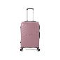 MALETA TROLLEY 70 CM 3 PP 4 RUEDAS DOBLES ROSA/ORO