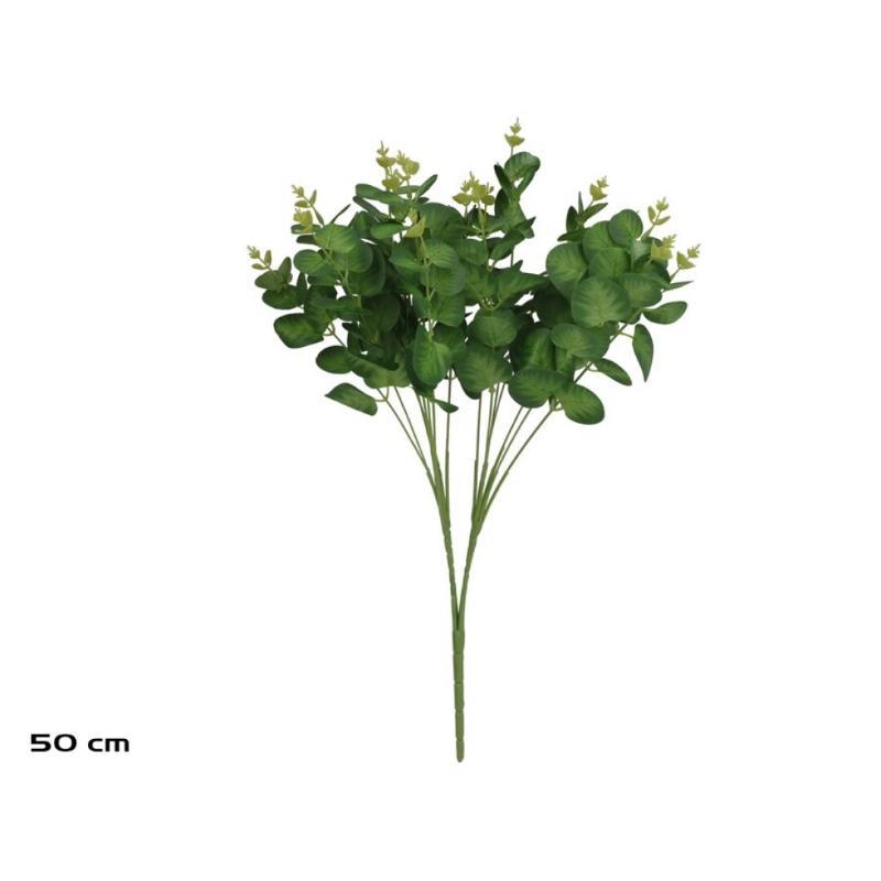 RAMO EUCALIPTO X16-50 CM VERDE/CL