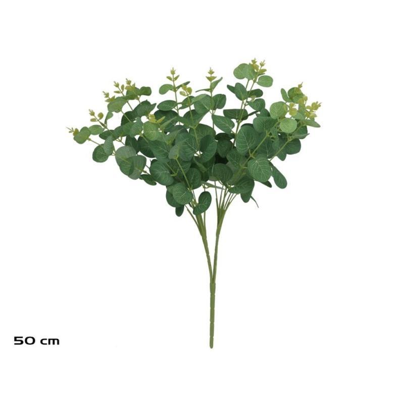 RAMO EUCALIPTO X16-50 CM VERDE