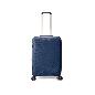 MALETA TROLLEY 70 CM 3 PP 4 RUEDAS DOBLES AZUL EXTENSIBLE
