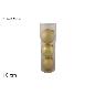 BOLAS DE VIDRIO 10 CM 3 PCS ORO BRILLANTE/MATE EN CAJA PVC BRILLO/MATE