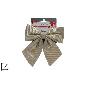LAZO 22 CM TELA RAYAS BEIGE