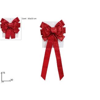 LAZO 75 CM ROJO BRILLANTE
